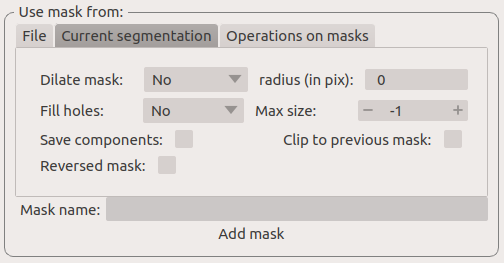 Load mask from file.