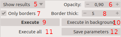 Part above algorithm parameters.